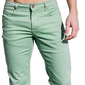 Barbell Apparel Men's Athletic Chino Pants Olive